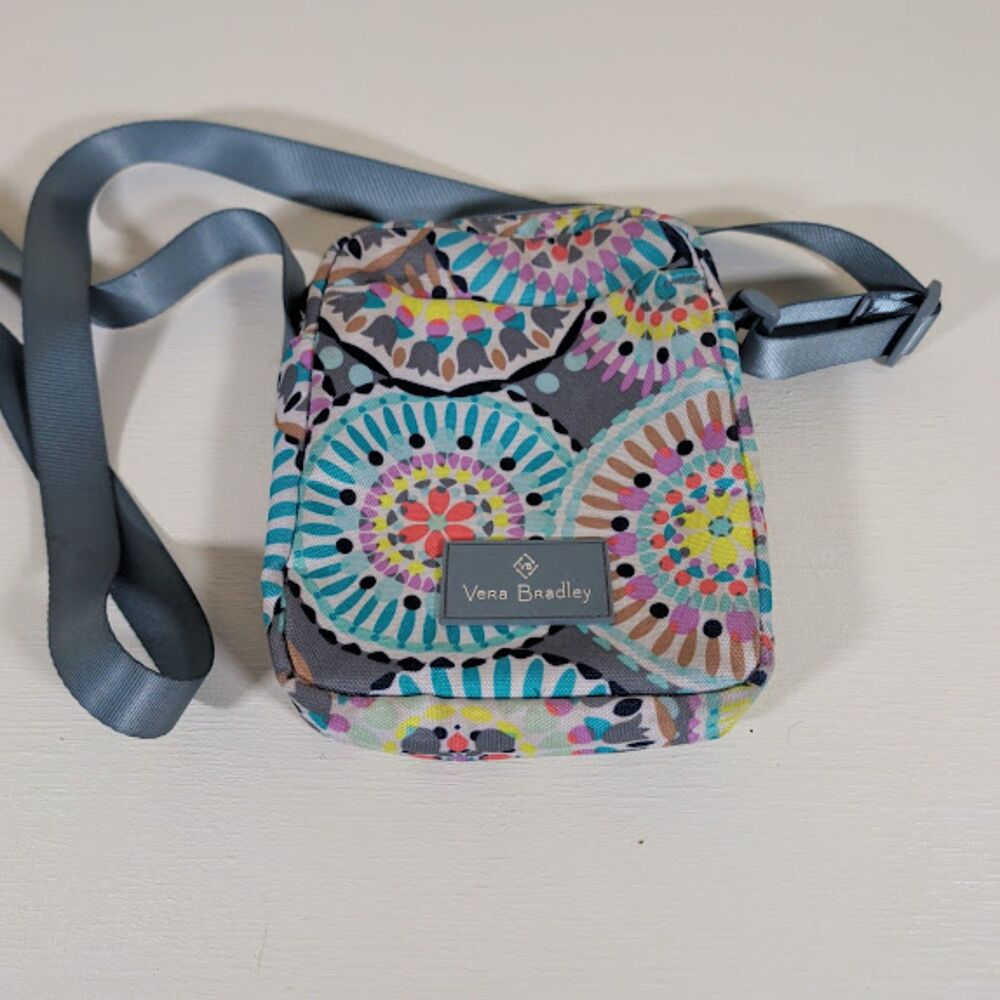 Vera Bradley Mini Hipster Crossbody Bag in Sunny Medallion - RFID Protection